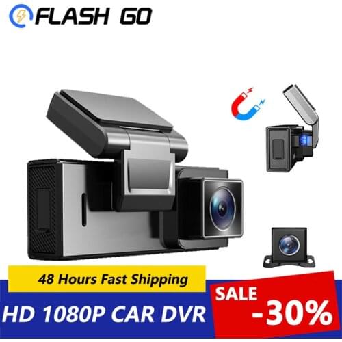Car DVR Video Recorder 3.16" Inch Smart DVR Dash Camera Rear View Video Recorder 1080P HD WDR G-sensor Night Vision Dash Cam