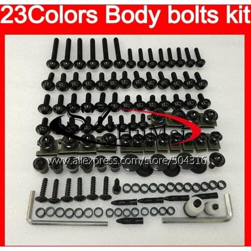 Fairing bolts full screw kit For HONDA VTR1000 00 01 02 03 04 05 06 RC51 SP1 SP2 VTR 1000 2000 2006 Windscreen bolt screws Nuts