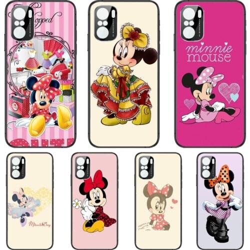Disney World Mouse Phone Case For xiaomi redmi POCO F1 F2 F3 X3 Pro M3 9C 10T Lite NFC Anime Black Cover Silicone Back Prett mi