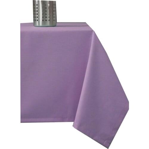 Zeren Home Light Lilac Color Carefree Table Cloth 70x120 cm