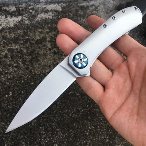 Brand Tactical Folding Knife 8Cr13 Blade 410 Steel Hanlde Hunting Survival Knife Utility Knives EDC Tools