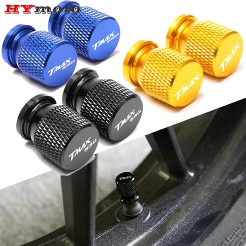 Motorcycle CNC Wheel Tire Valve Stem Cap Airtight Cover For Yamaha T MAX 530 2012-2015 Tmax 500 2008-2011 T-MAX 560 Tmax560 2020