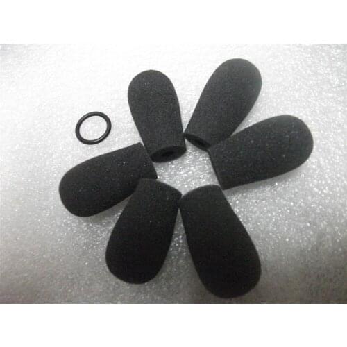 Linhuipad Foam Microphone Windscreen mic sponge cover 5mm inner diameter and 30mm inner length 10pcs /lot Free Shipping by post