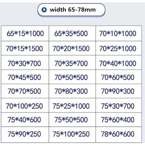 HDS product price barcode QR code sticker 65-78mm width thermal printer label paper