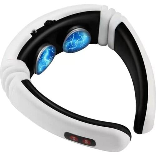 Neck Physiotherapy Instrument Pulse Back 6 Mode Health Care Power Relief Relaxation TENS Cervical Massager Electric Neck Massage