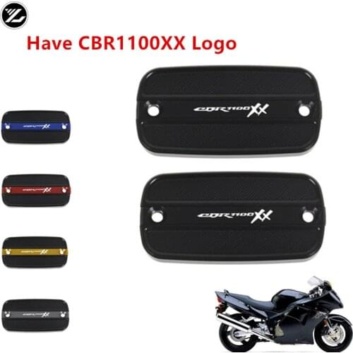 Motorcycle Front Rear Cylinder Fuel Brake Fluid Reservoir Cover Tank Cap Cylinder for honda CBR1100XX Blackbird 1999-2006