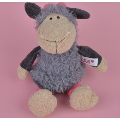 35cm-45cm Grey Color Cherry Sheep Cute Baby/ Kids Gift, Lamb Plush Doll Free Shipping
