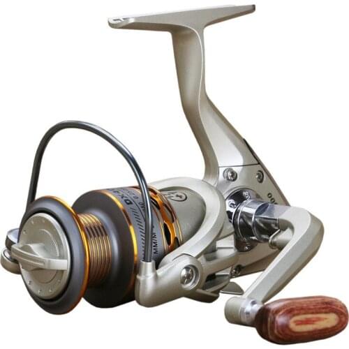 Fishing Reel Left/Right Collapsible Handle Fishing Spinning Reel Ultra Light Smooth Rock Fishing Reel