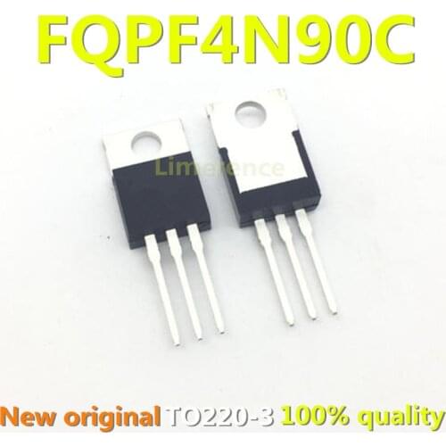 10PCS FQPF4N90C TO-220F 4N90C 4N90 FQPF4N90 TO-220 new MOS FET transistor Support recycling all kinds of electronic components