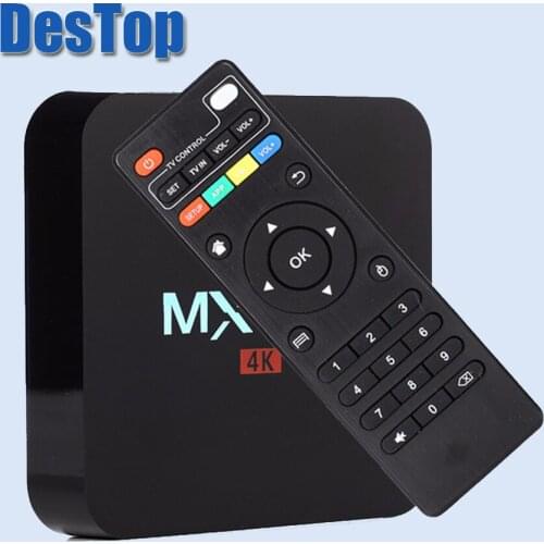 10PCS RK3229 MX PRO 1G RAM 8G ROM Android 7.1 TV Box HD 2.0 H.265 4K