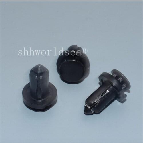 Shhworldsea 100PCS Bumper Push-Type Retainer For Nissan 240SX for Maxima 1994-On 01553-09241 Auto Plastic Car Fasteners Clips