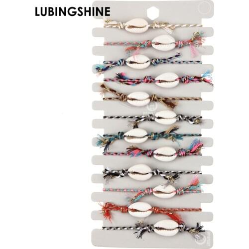 12pcs/set Women Shell Ankle Bracelet Fashion Seashell Bracelet Charm Barefoot Beach with Ankle strap Bohemian Jewelry Gifts