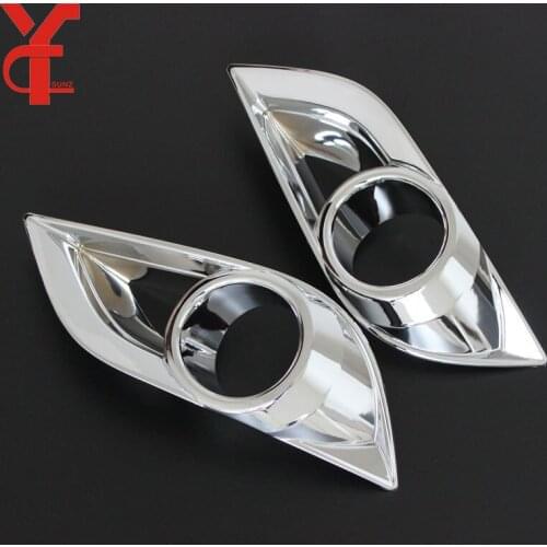ABS front fog lamp light cover Car Accessories For Mazda Bt50 2012-2018 2019 Car Styling YCSUNZ