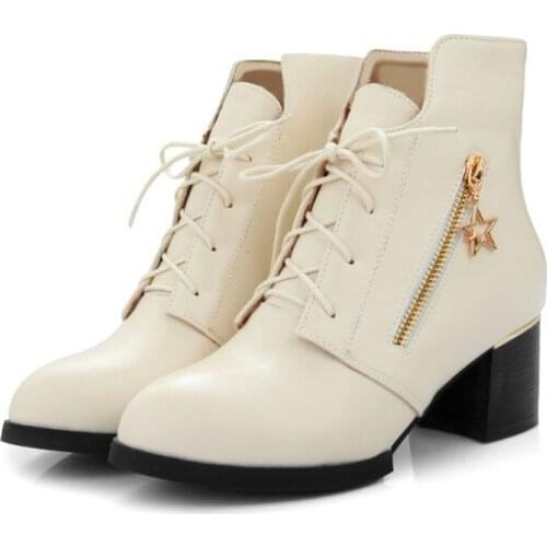 Big SizeFashion personality short boots boots women shoes ankle boots for women ladies boots shoes woman winter