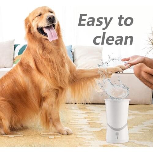 Pet Paw Foot Cleaner Cup Safe Soft Silicone Cleaning Tool For Dogs Paw Washing Brush Washer Foot Cleaning Bucket Pet Accessories