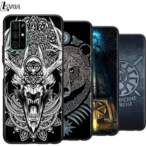 Slavic Viking Symbol Kolovrat Soft TPU Cover For Honor 20 30 20S 20E 30i 30S V20 V30 Lite Pro Plus 5G Phone Case Shell