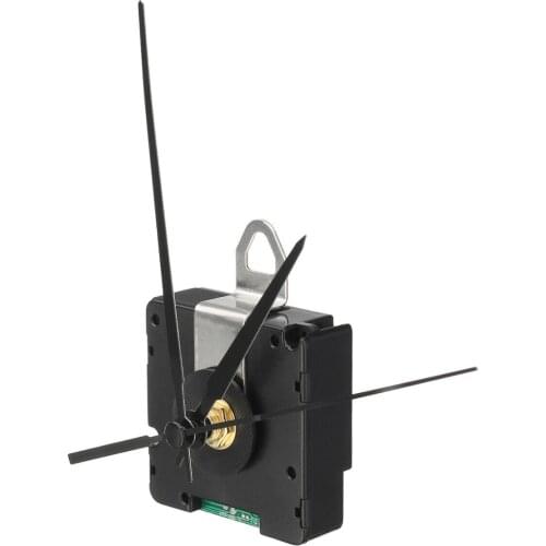 Black Radio Controlled DCF Quartz Clock Movement 3Pointer Quartz Clock Mechanism Repair Tool Accessories replacement 79-140mm