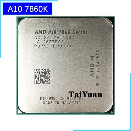 AMD A10-Series A10 7860K A10 7860 K 3.6 GHz Quad-Core CPU Processor AD786KYBI44JC Socket FM2