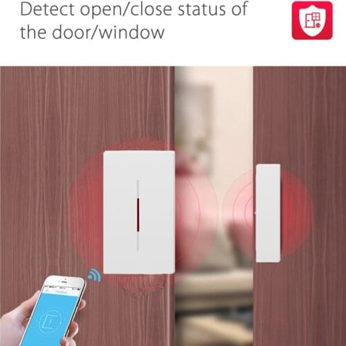 1/10PCS Itead SONOFF DW1 Door Window Sensor With Battery e-WeLink APP Alarm System Smart Home Work with SONOFF RF Bridge