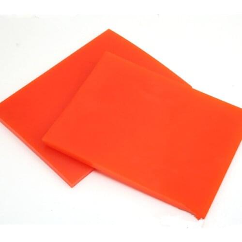 DIY Red Punch Board Plate Punches Board for Leather Craft Tool Handcraft Rubber Special Stamping Pad Leathercraft Punch