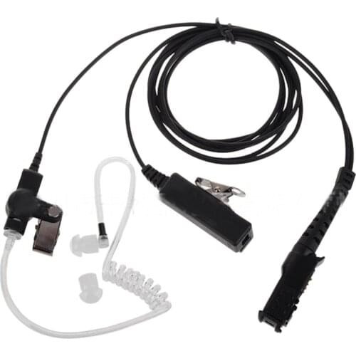 1pc 2-Wire Headset Walkie Talkie For Motorola Radio XPR3300 XPR3500 XIR P6620 XIRP6600 E8600 E8608 Walkie Talkies Interphone New