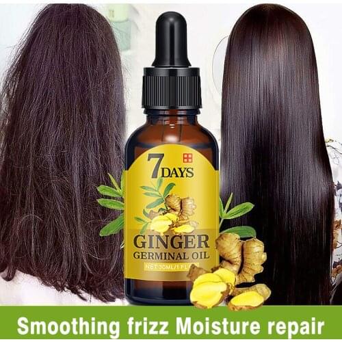 30ml Ginger Extract Germinal Serum Oil Fast Hair Growth Oil Restoration Hair Loss Products Hair Care