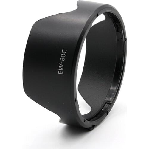EW-88C EW88C Lens Hood Protector Petal Bayonet Mount For Canon EOS EF 24-70 F/2.8L II USM Camera Lens Hood 82mm