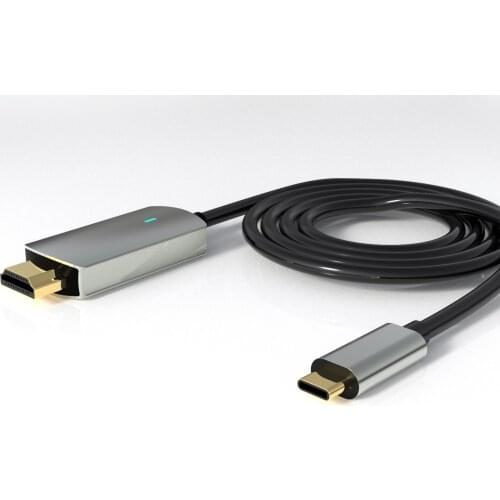 HOJIWI type-c docking station usb hub male USB-C to HDMI Hub converter for HUAWEI samsung mobile phone macbook plug CA02