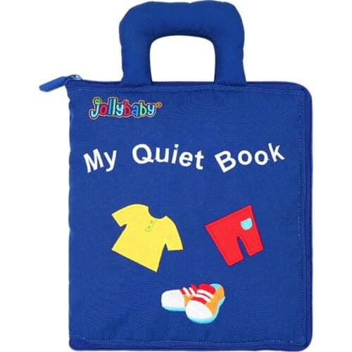 Baby Cloth Book Newborn Can Bite Early Education Quiet Toys 0-12 Months Toddler Learning Develop Cognize Reading Puzzle for Kids