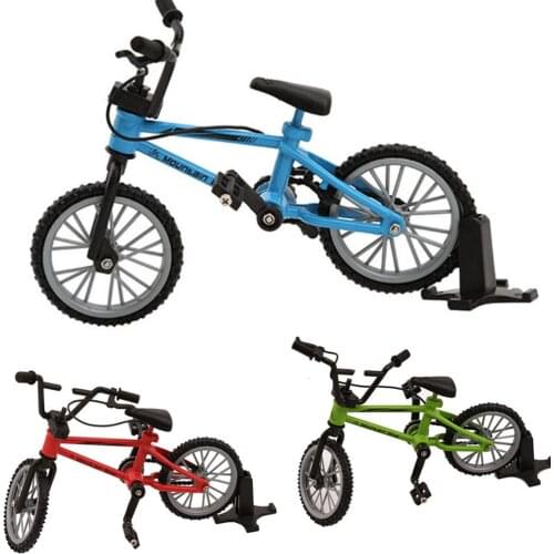 Mini BMX Finger Mountain Bikes Toys Retail Box + 2pcs Spare Tire mini-finger-bmx Bicycle Creative Game Gift For Children New