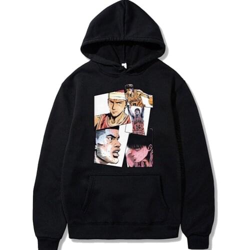 Japanese Anime Hoodies Sweatshirt Pullover Fashion Designer Streetwear For Men Women Autumn Hip Hop Hoodie Basketballer