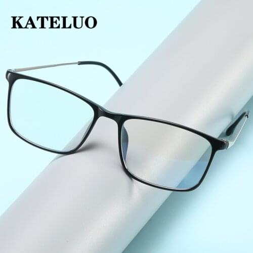 KATELUO 2020 Unisex Anti Blue Light Glasses Casual Fashion Computer Goggles Optical Eyeglasses Frame for Men Women 8833