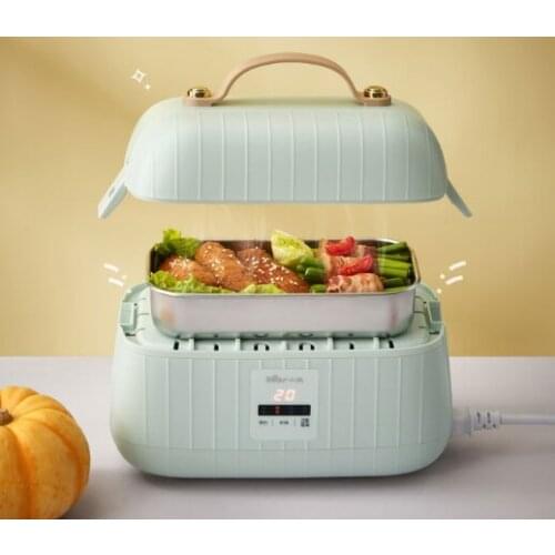 Plug-in heating insulation double - layer office workers with rice magic ware intelligent electric lunch box J03