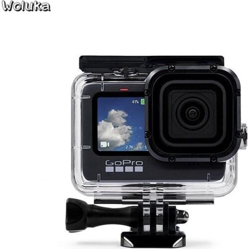 Waterproof case Protective case for Gopr hero9 deep dive waterproof cover diving snorkel box red filter gopo9 accessories T18