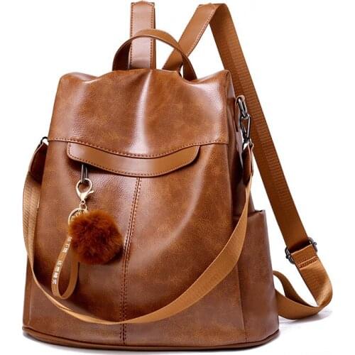 Weixier Womens Brown Backpacks