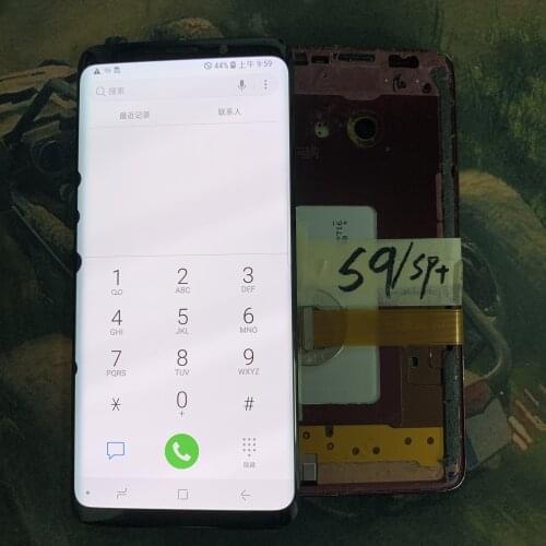 Test AMOLED LCD have more than 4 dead spot For Samsung Galaxy S9+ G965F G965W LCD Display Touch Screen Digitizer Assembly