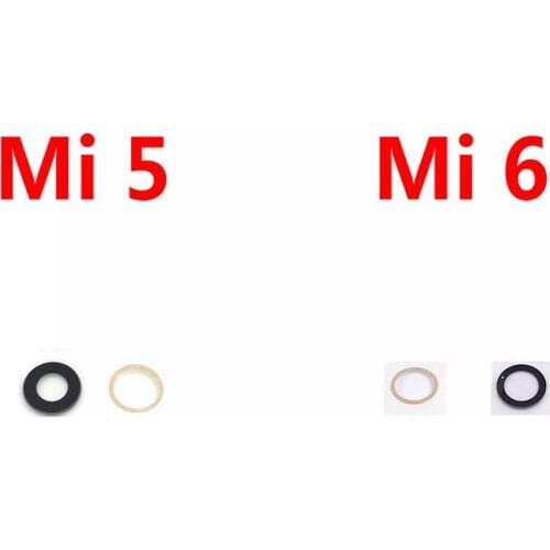 1PCS New Rear Camera Lens Glass & Adhesive Sticker Repair for Xiaomi Mi 5 Mi6 Mi 6 mobile phone