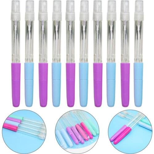 10Pcs Spray Pen Travel Size Multifunctional Small Hand Sanitizer Bottle Writing Pen Liquid Container