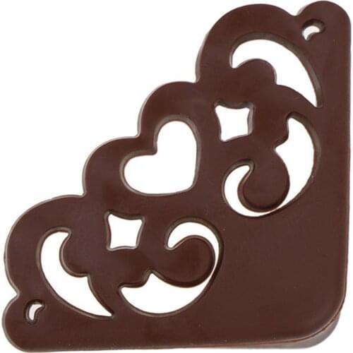 4Pcs Vintage Hollow Heart Soft Table Desk Corner Edge Protector Cover Kid Safety Protection from Children защита от детей