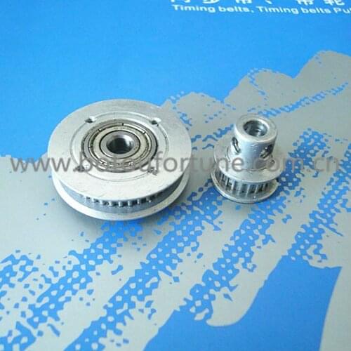 44 teeth L type belt drives pulley 10mm width 6pcs a pack