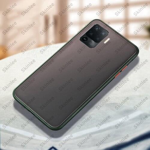 Skinlee For OPPO A94 Case Translucent Skin Matte Hard Cover Shockproof Case For oppo A94 Cover