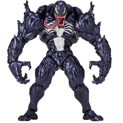 Disney Marvel The Amazing Spiderman Action Figures Model Toys Character 18cm Venom In Movie Collection Toys For Kids Boy Gifts
