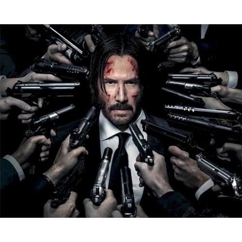 GATYZTORY Diy Painting By Numbers Cartoon Movie Handpainted Acrylic Canvas For Adults Handpainted Canvas Drawing Home Decor Gift