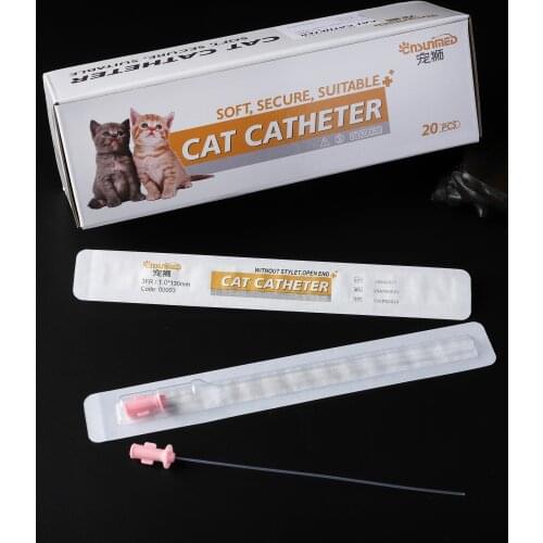 Cat Catheter Without Stylet Open End 3Fr/1.0*130 Urinary Sterile