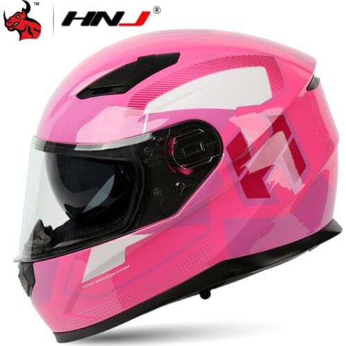 HNJ Full Face Motorcycle Helmet Casco Moto Flip Up Motocross Helmet For Adults Capacete Motorbike Riding Modular Dual Casque