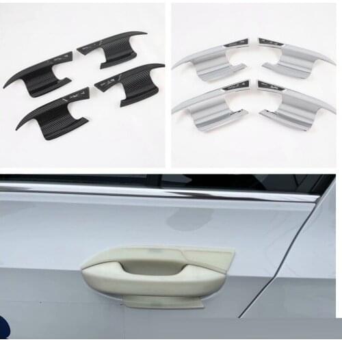 For Volkswagen VW Golf 8 MK8 2020 2021 Car Door Handle Cover Body Pull Bowl Chrome Exterior Decoration Accessories