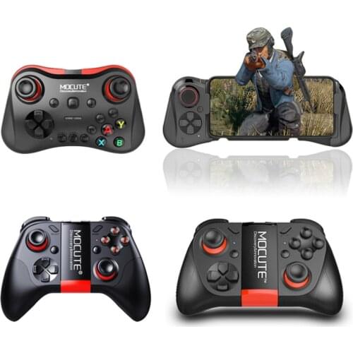 New Mocute 054/056/508/050 Bluetooth-compatible Game Pad Android VR Handle Remote Control PUGB L1 R1 Mobile Joystick For PC