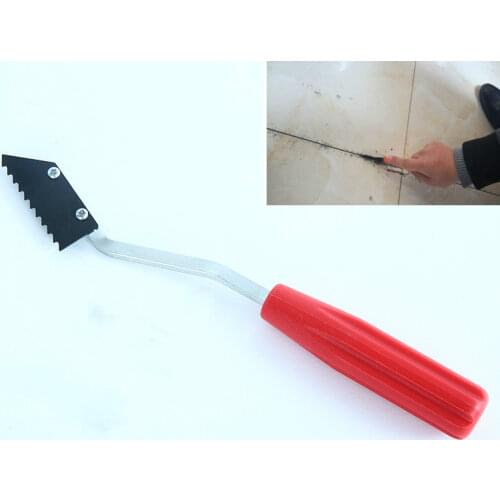 Tile Floor Gap Cleaning Knife Slotting Alloy Steel Floor Grouting Tool for Wall Tiles Ceramic Gap Cleaning Construction Tools