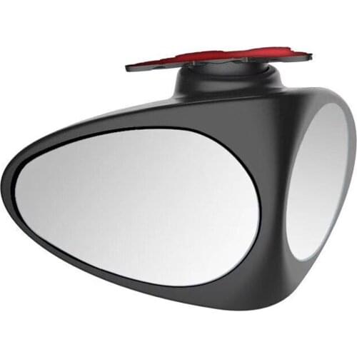 Hot 360 Rotation Adjustable Convex Rear View Mirror View Car Blind Spot Mirror Wide Angle Mirror front wheel Car Assisted mirror