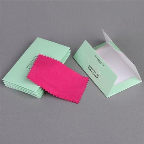 Hot Sales Cheap 10PCS Silver Polishing Cloth Cleaner Jewelry Cleaning Cloth Anti-Tarnish Tools
